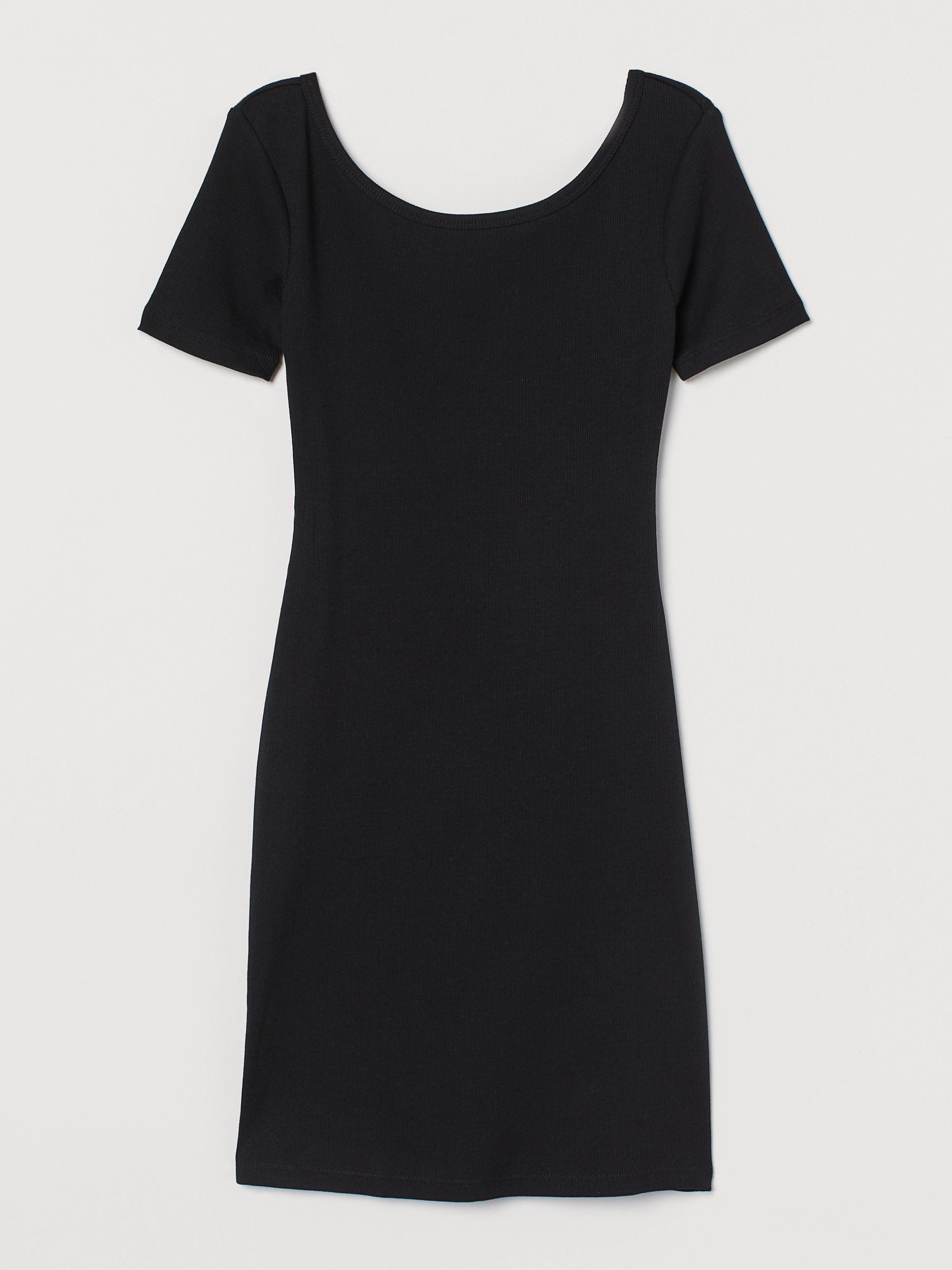 

Платье H& 0829054-1  Черное, Платье H&M 0829054-1 M Черное