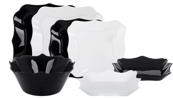 

Сервиз столовый LUMINARC AUTHENTIC B&W 19 предметов