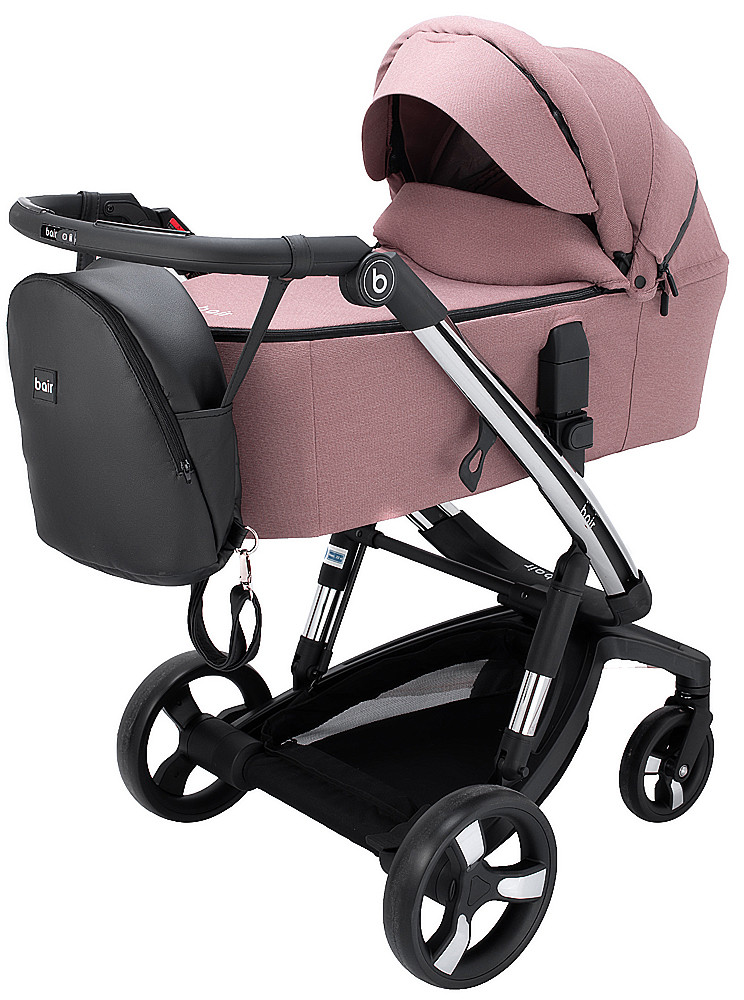 

Коляска 2 в 1 Bair Electra B-touch system BE-04 dark pink 624829