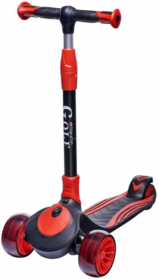 

Детский трехколесный самокат Scooter Golf B My Go 2028 красный-черный