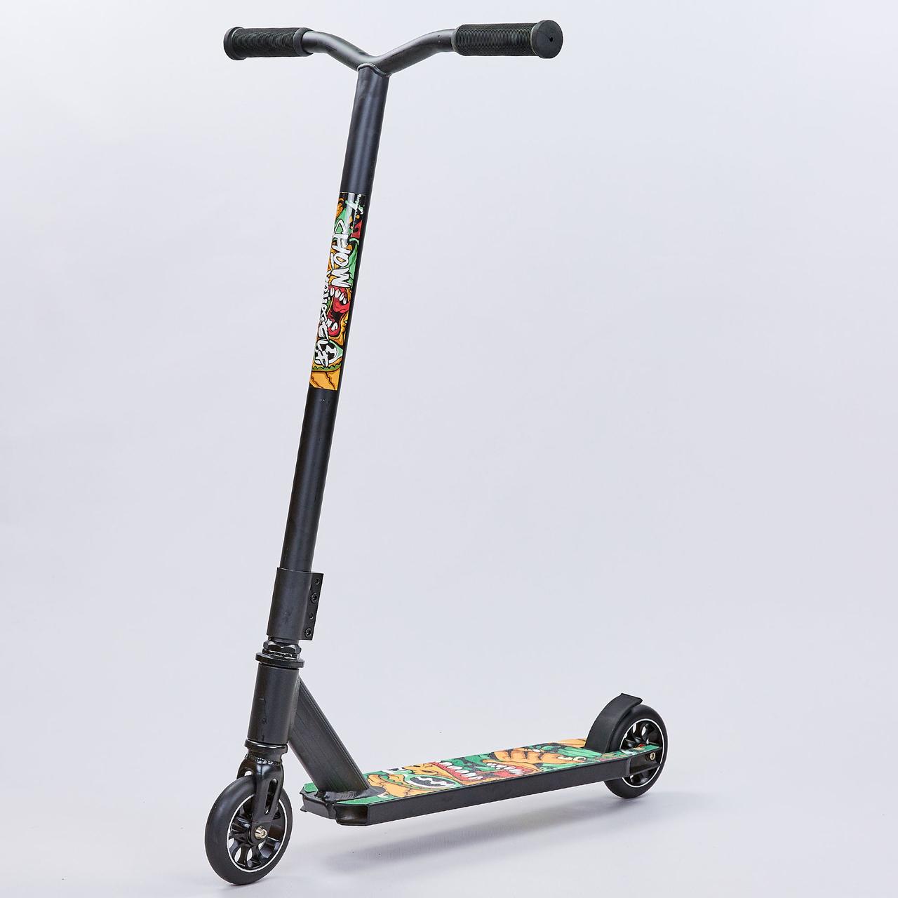 

Самокат трюковый Scooter SPEED RIDER My Go D60 Черно-зеленый