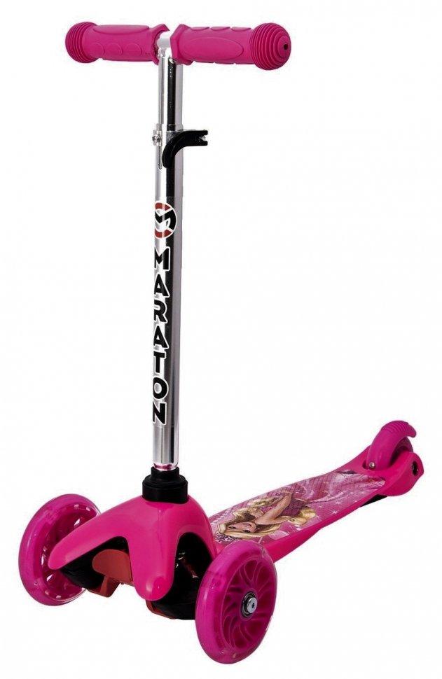 

Детский трехколесный самокат Maraton Scooter Mini My Go 2019 Pink