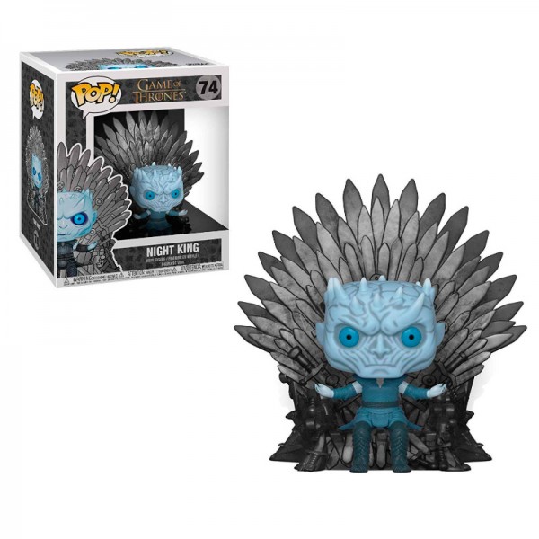 

Фигурка Funko POP! Deluxe GOT S10 - Night King Sitting on Throne Vinyl Figure, 37794, 10 см