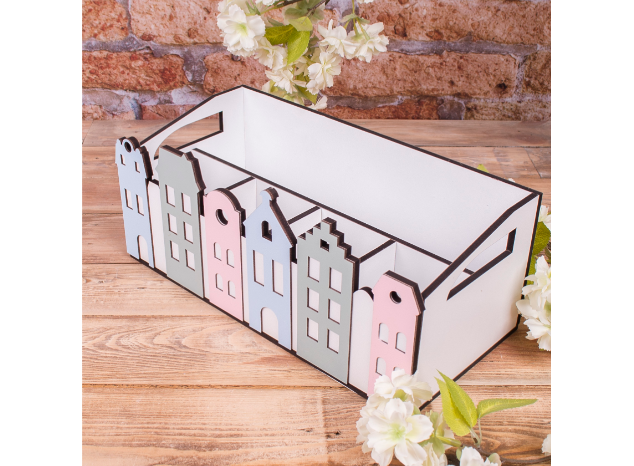 

Органайзер-подставка под канцелярию Домики 103-10225371