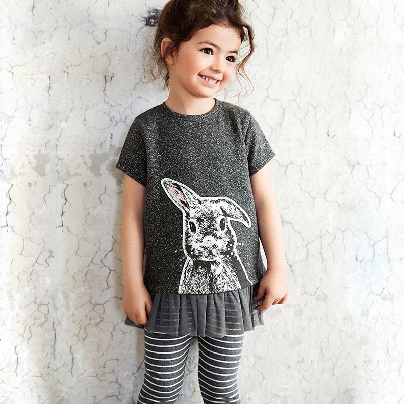 

Костюм для девочки 2 в 1 Gray rabbit Malwee (100) Серый