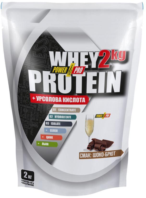 

Протеин PowerPro Whey Protein 2 кг Шоко-брют (4820214004078)