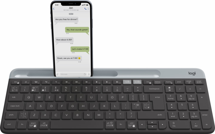 

Клавиатура беспроводная Logitech K580 Slim Multi-Device Wireless Graphite (920-009275)