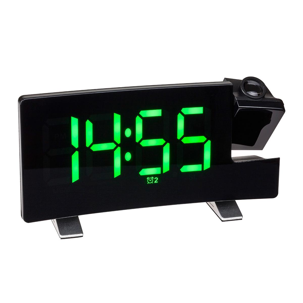 

Проекционные часы с FM-радио и USB зарядкой TFA 60501504