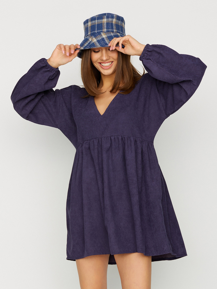 

Платье вельветовое Karree Эмбер P1934M6118  Синее, Платье вельветовое Karree Эмбер P1934M6118 S Синее