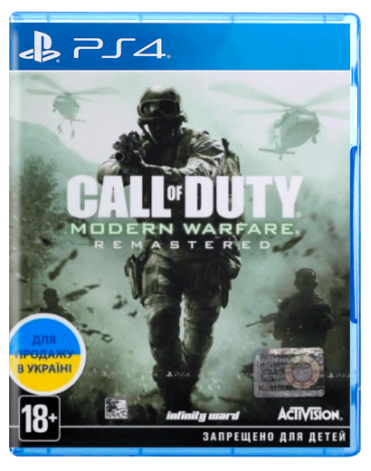 

Игра Call of Duty: Modern Warfare Remastered PS4 (88074RU)