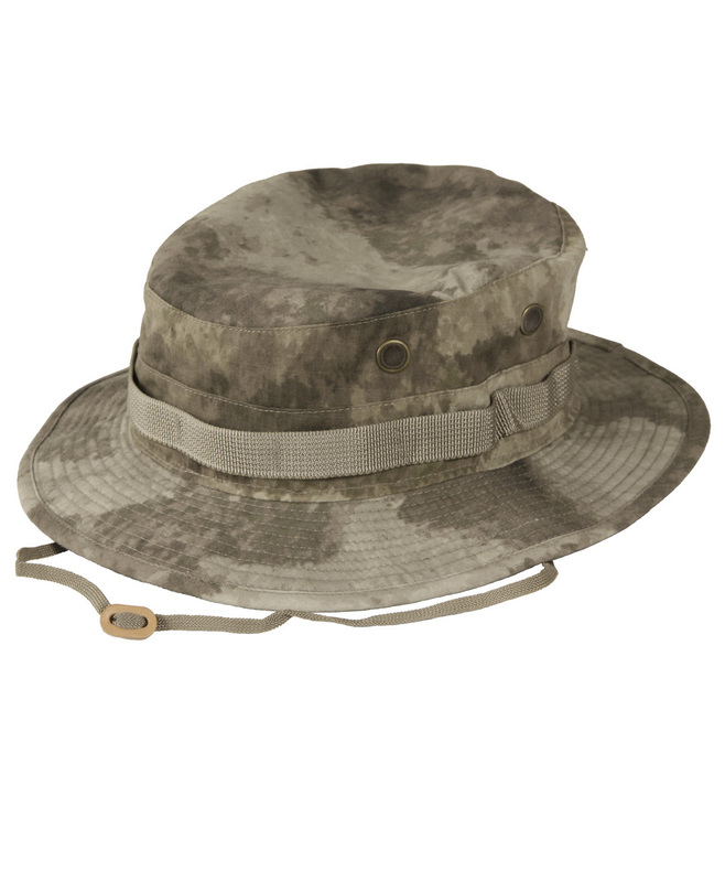 

Военная панама Propper BATTLE RIP® SUN HAT/BOONIE F5502-38-379 65/35 POLY COTTON RIPSTOP 7, Dig.Conc.Syst. A-TACS AU , S