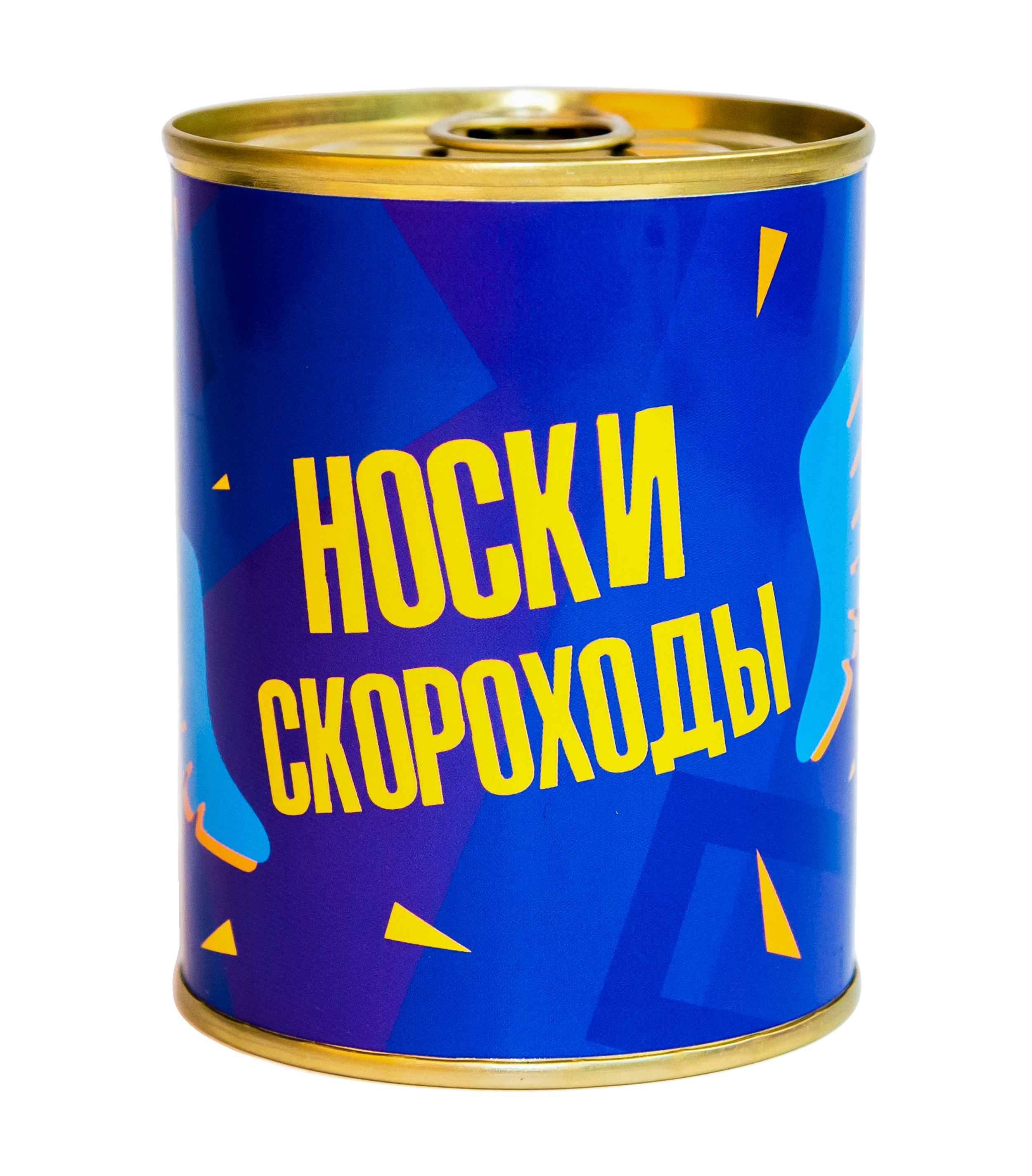 

Консерва-носок PAPAdesign Носки скороходы one size синий