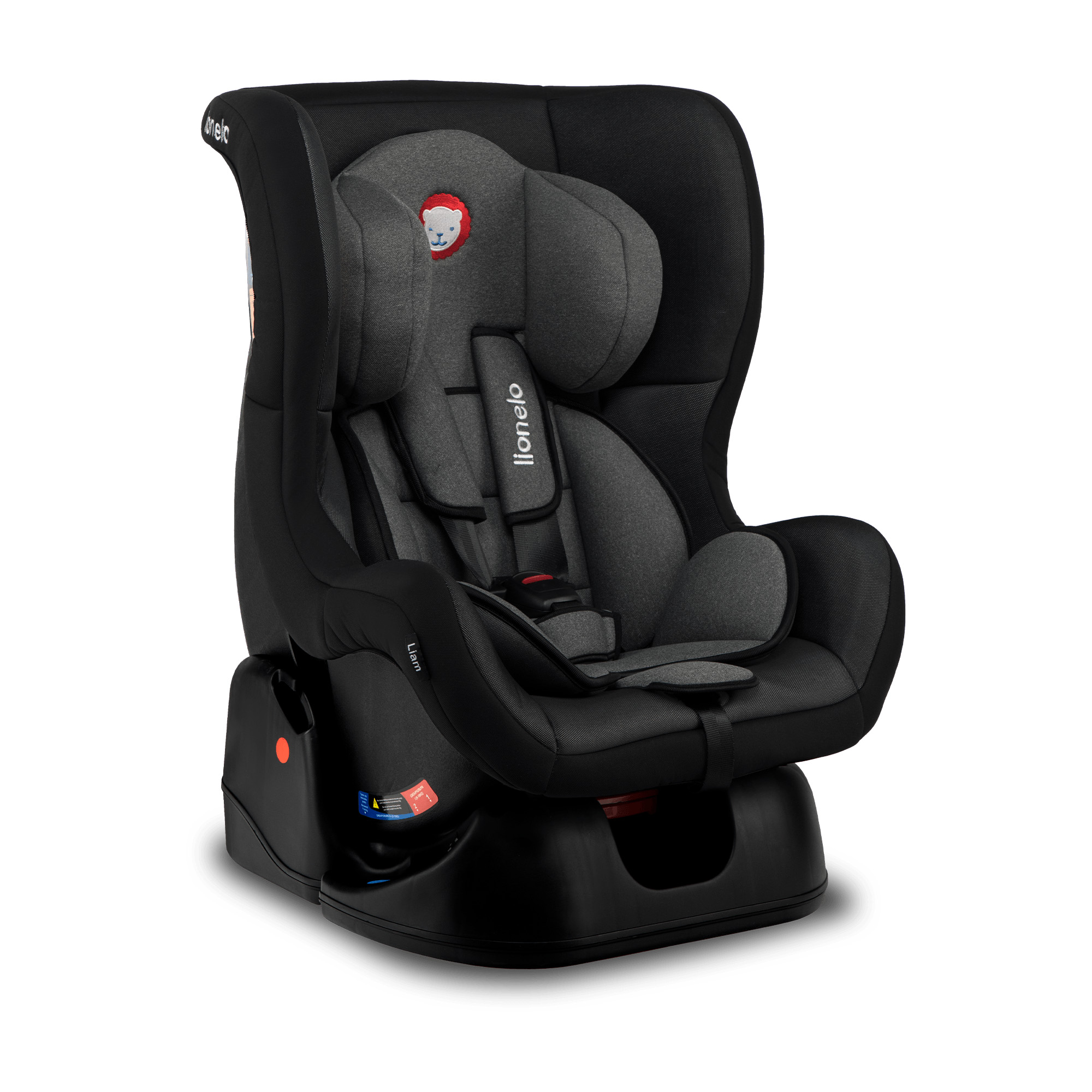 

Автокресло детское Grey Carbon Liam Lionelo LZ84279