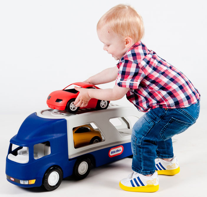 

Игрушечная машинка Автовоз Трейлер с машинками Little Tikes 170430