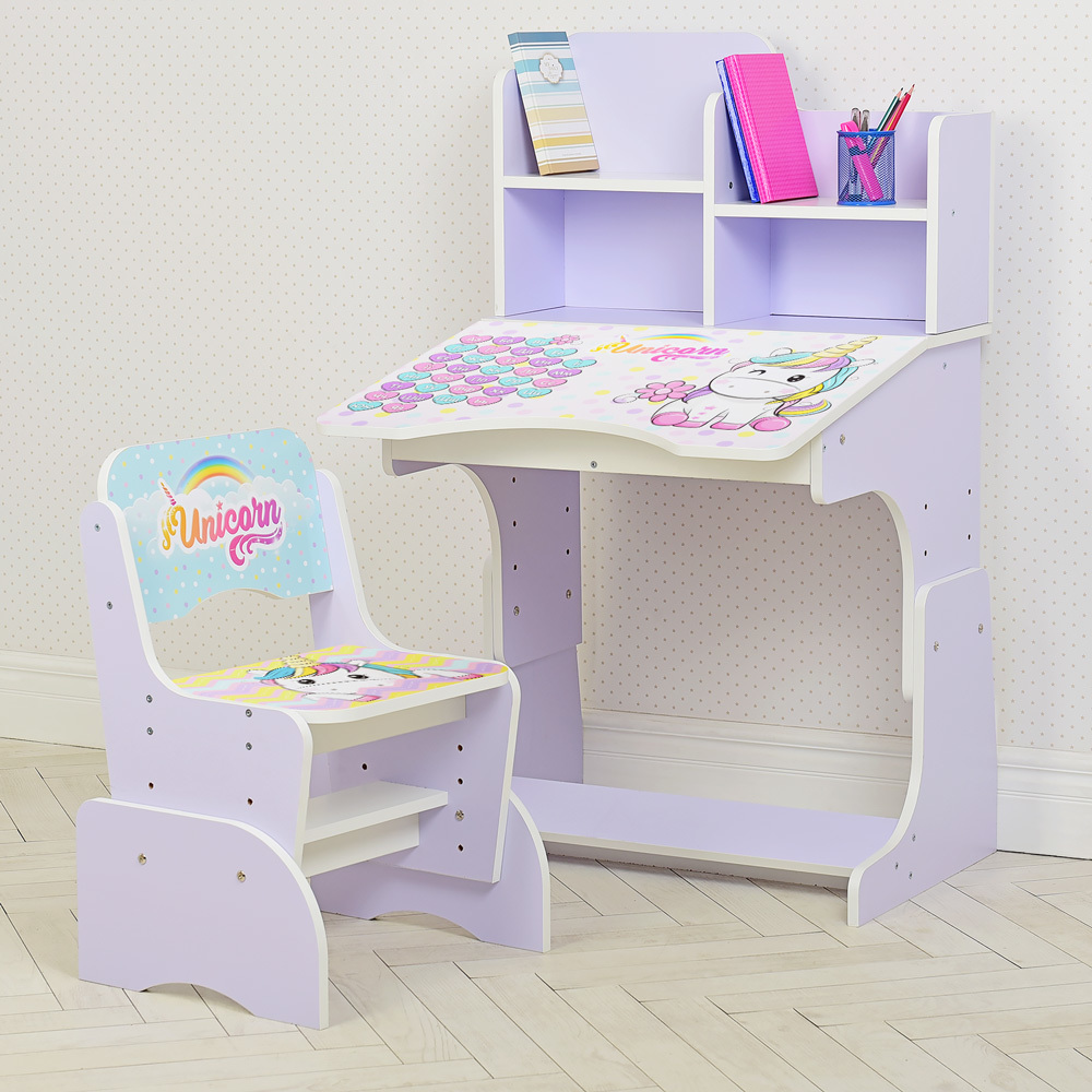 

Парта Bambi Единорог W 2071-95-3(UA) Lilac (W 2071-95)