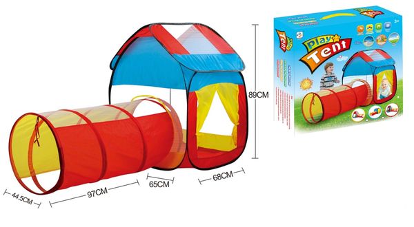 

Игрушка-палатка Maya Toys "Домик с тоннелем" (995-7012A)