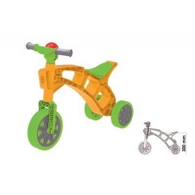 

Ролоцикл Technok жёлтый с зеленым (3220-3)