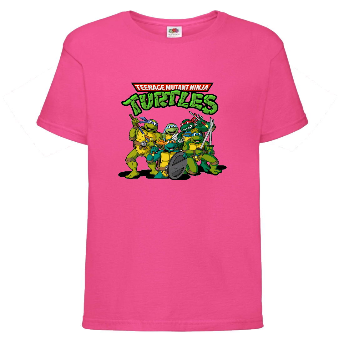 

Футболка детская Черепашки Ниндзя 004 (Ninja Turtles) розовая (NTS pnc 004) 104 см