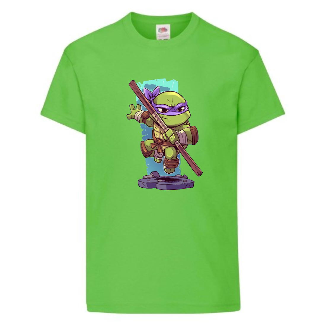 

Футболка детская Черепашки Ниндзя 0014 (Ninja Turtles) светлозеленая (NTS lgrn 0014) 104 см
