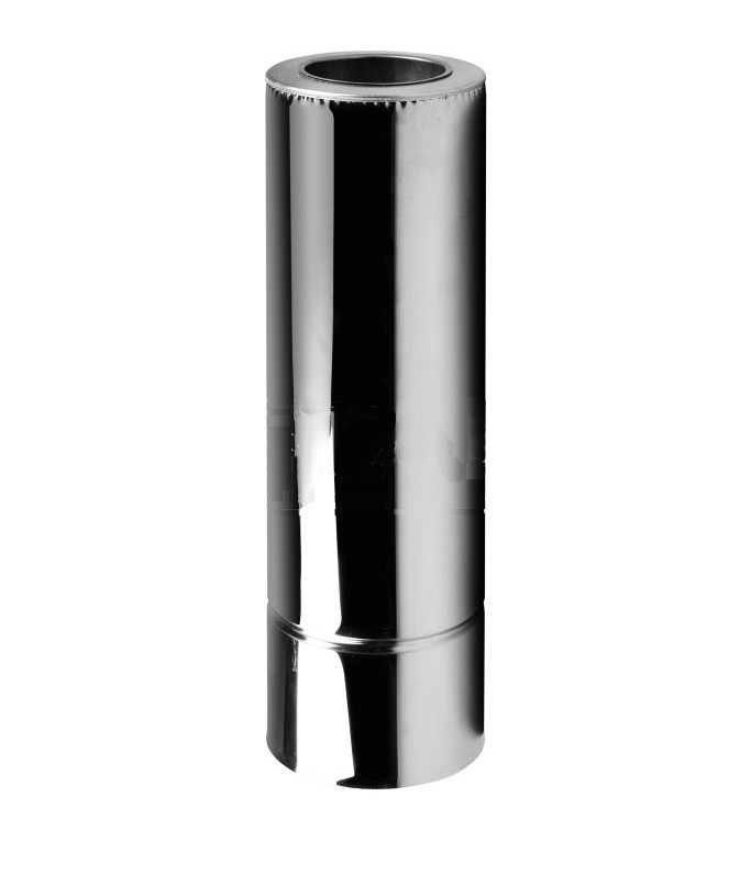 

Дымоходная труба двустенная Stalar (Eco thermo AISI 201) нерж/нерж - длина 0,5 м, диаметр Ø130/200, толщина 0,8 мм