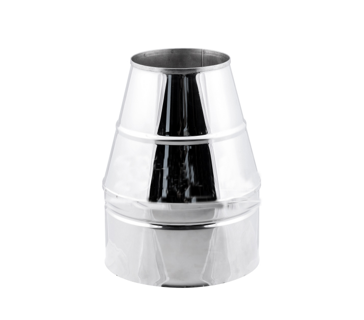 

Дымоходный конус двустенный Stalar (Eco thermo AISI 201) нерж/оц - диаметр Ø300/360, толщина 1 мм
