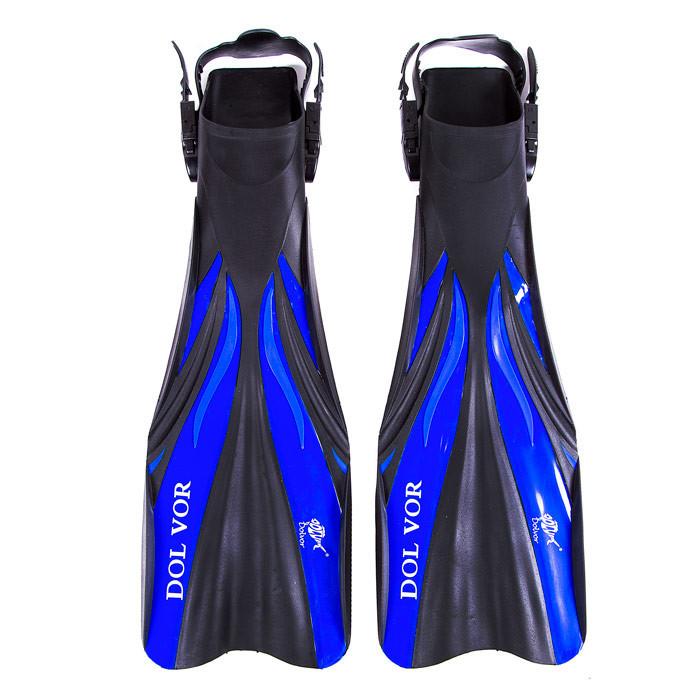 

Ласты для дайвинга и подводной охоты синие XL Dolvor F30