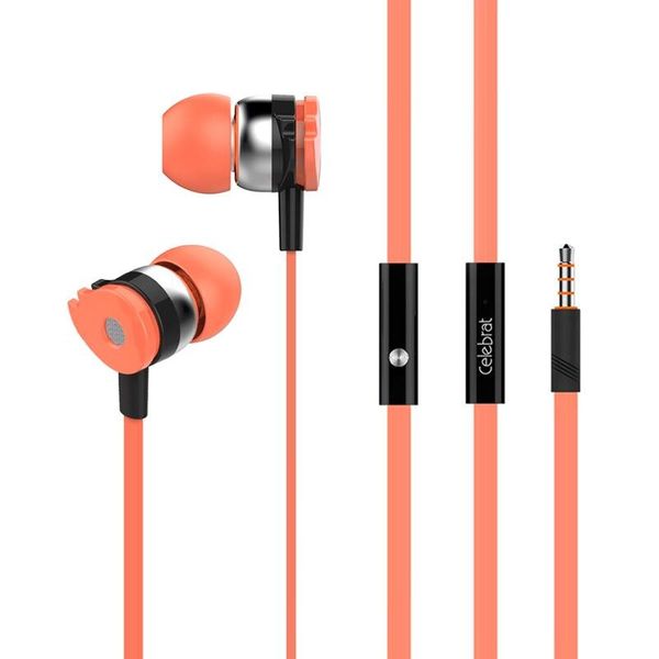 

HF MP3 Celebrat D1 Red + mic + button call answering