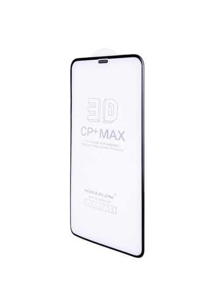 

Защитное стекло для iPhone Xs/X/11 Pro Nillkin (3D CP+MAX) 3D с закругленными краями черная рамка Black