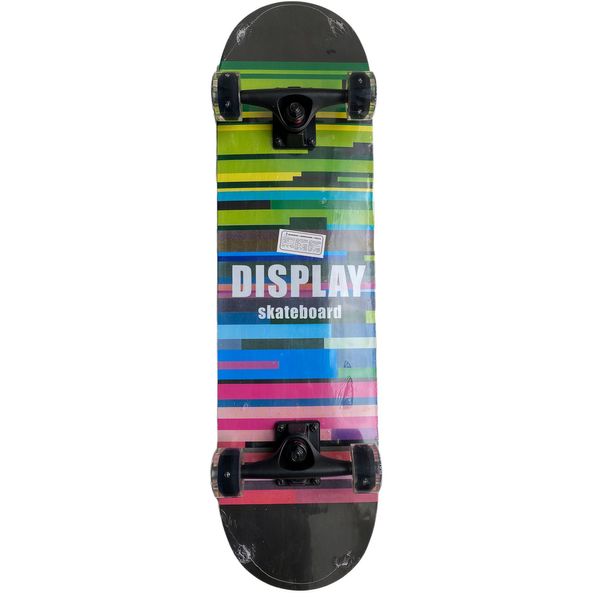 

Скейт деревянный со светящимися колесами - Display (sk624)