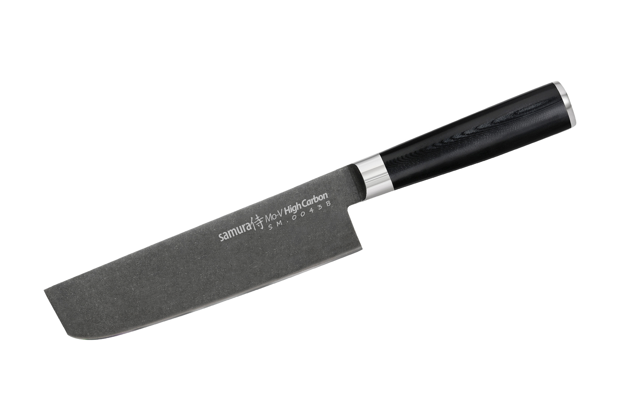 

Нож кухонный овощной Накири, 167 мм, Samura "MO-V Stonewash" (SM-0043B)