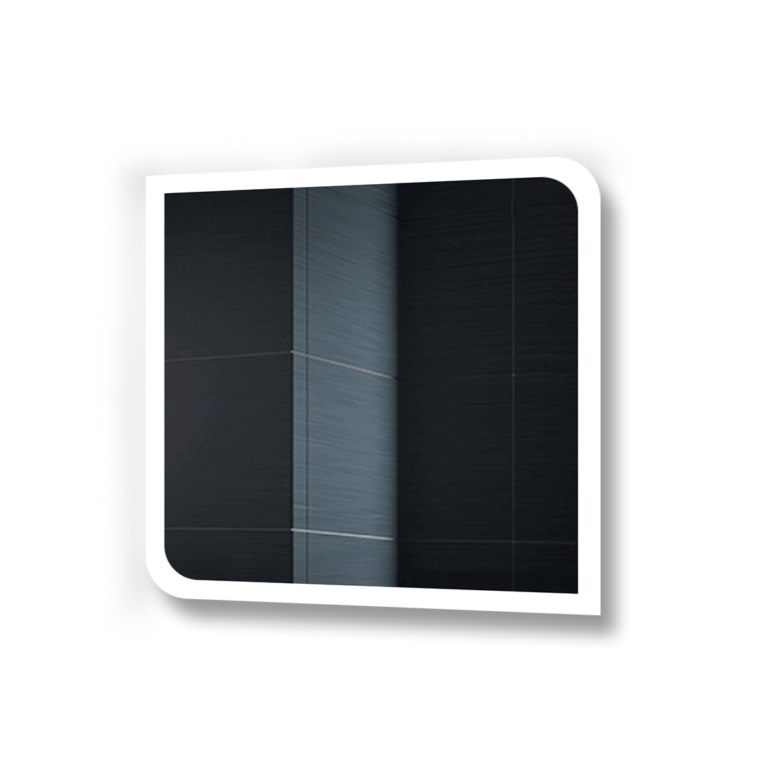 

Зеркало Federica с Led-подсветкой и подогревом Сенсорный выключатель от движения 80x80 см