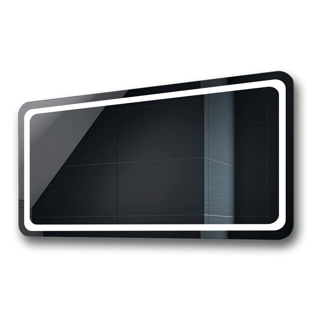 

Зеркало Anvi с Led-подсветкой и подогревом Механический выключатель 80x70 см