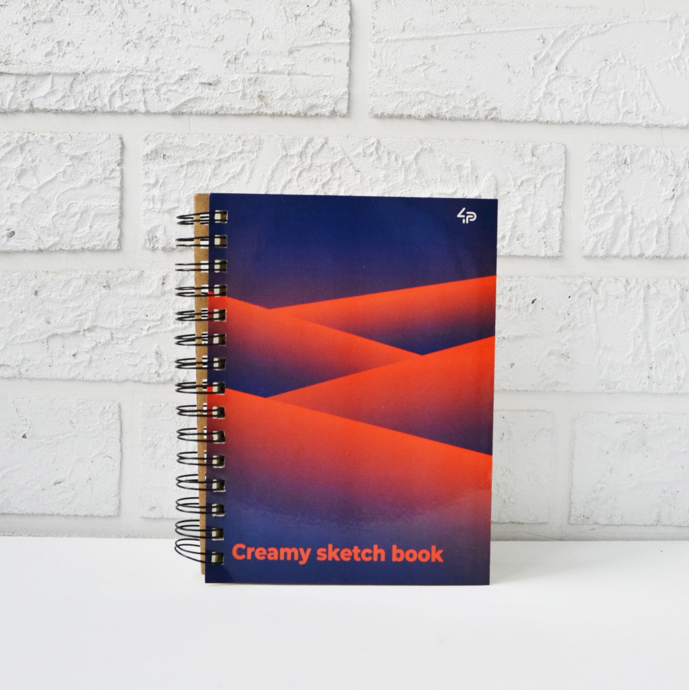 

Скетчбук 4Profi Creamy sketch book three А5 80 листов кремовая бумага901661