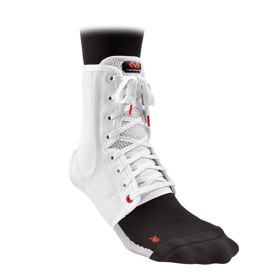 

Спортивный голеностоп McDavid Level 3 Ankle Brace / lace-up w/ stays(199R(White)) M Белый