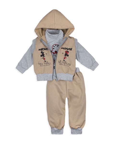 

Комплект "Поцелуйчик" ЛиО 1513-26-033 рост 74 (6-12 мес) Коричневый