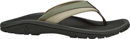 

Мужские вьетнамки, сланцы OluKai Ohana Koa Flip Flop Odyssey Grey/Island Salt Synthetic 50