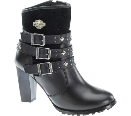 

Женские ботинки Harley-Davidson Abbey Boot Black Suede/Full Grain Leather 42
