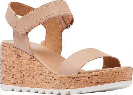 

Женские сандалии Sorel Cameron Wedge Ankle Strap Sandal Honest Beige Full Grain Leather 37