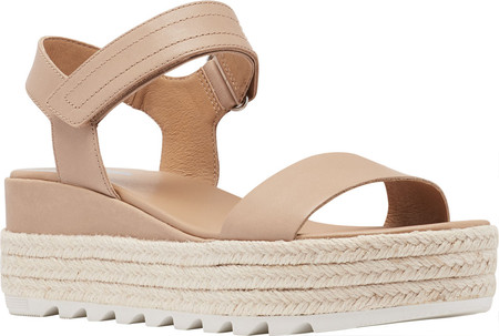 

Женские сандалии Sorel Cameron Flatform Ankle Strap Sandal Honest Beige Full Grain Leather 42