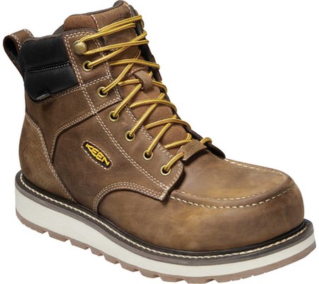 

Мужские ботинки KEEN Utility Cincinnati 6" Waterproof Carbon Toe Work Boot Belgian/Sandshell Full Grain Waterproof Leather 47.5