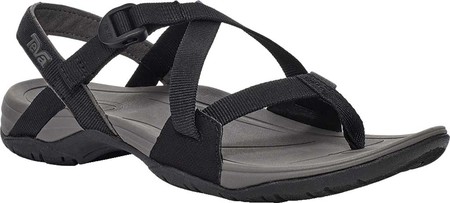 

Женские вьетнамки, сланцы Teva Ascona Cross Strap Thong Sandal Black Textile 38.5