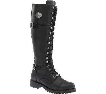 

Женские сапоги Harley-Davidson Beechwood Boot Black Full Grain Leather 40.5