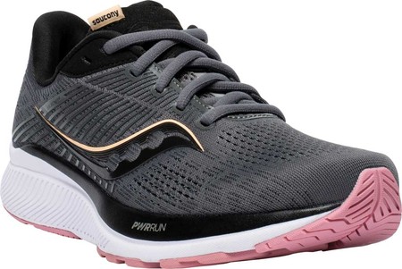 

Женские кроссовки Saucony Guide 14 Running Sneaker Charcoal/Rose 37.5