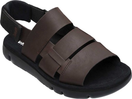

Мужские сандалии Camper Oruga Sandal Dark Brown/Black Full Grain/Technical Fabric 44