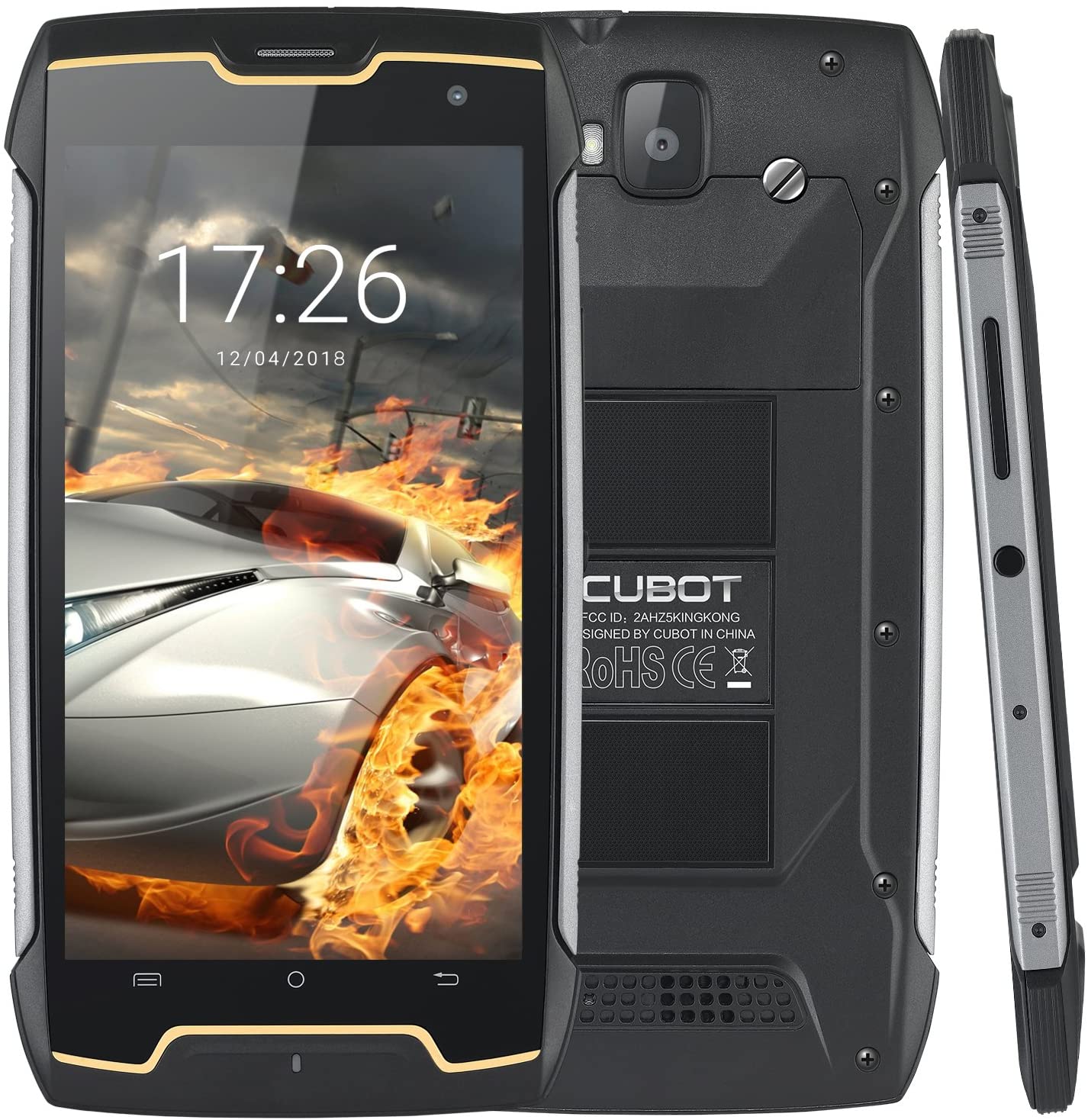 

Мобільний телефон Cubot King Kong CS black 2/16Gb 5" IP68 4400mAh (457 zp)