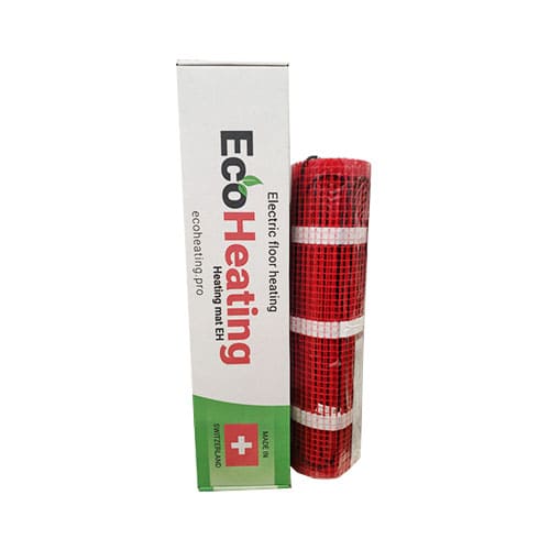

Теплый пол Eco Heating двухжильный нагревательный мат MEH150-225 1.5 м²