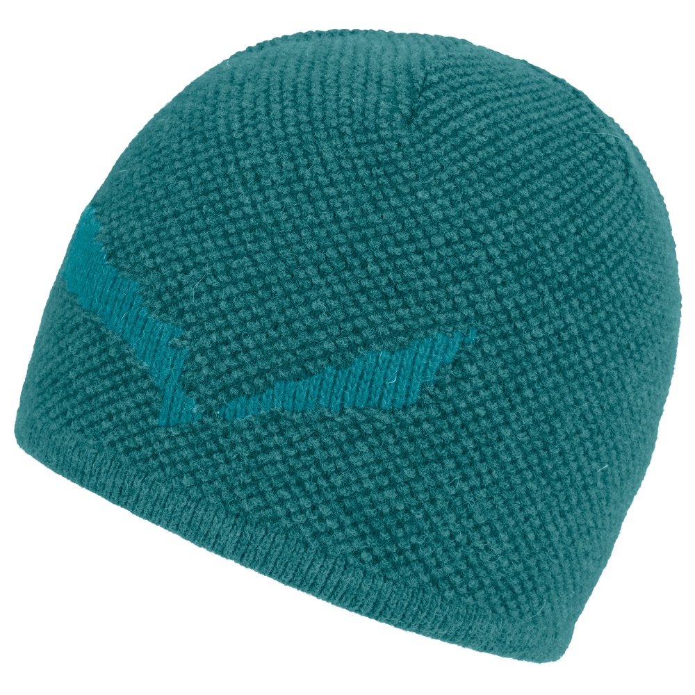 

Шапка Salewa Ortles Wool Beanie синя