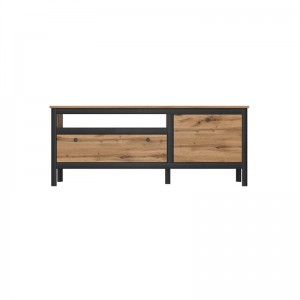 

Тумба ТВ MEBELBOS LOFT 61 х 150 х 38.5 см дуб wotan/черный LOFT1d1s/150
