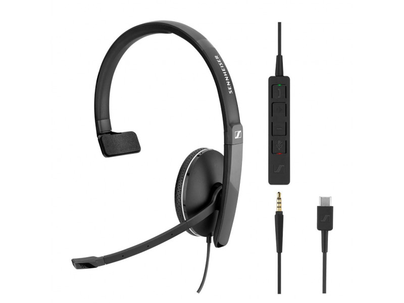 

Наушники Sennheiser SC 135 USB-C / 3.5mm Mono 508355