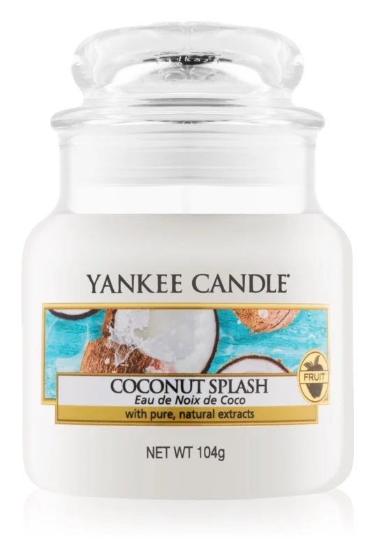 

Yankee Candle Coconut Splash ароматизована свічка 104 гр Classic маленька